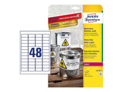 Avery Zweckform L4778-8 - labels - 384 label(s) - 45.7 x 21.2 mm