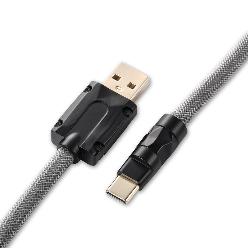 Sharkoon SKILLER SGK50 Aviator USB-C/USB-A Kabel, grau
