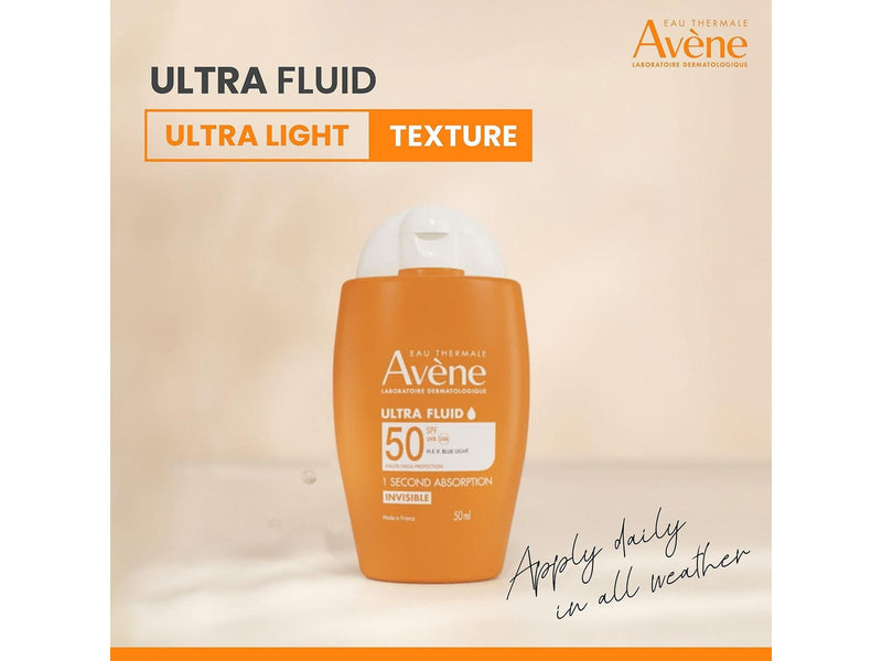 Avène Ultra Fluid Invisible SPF50 Face Suncare