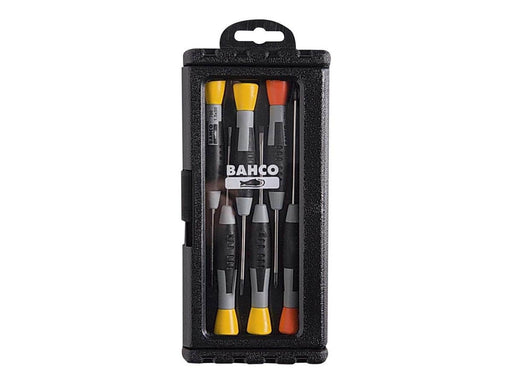 BAHCO Precision screwdrivers: set 6pcs sl+ph