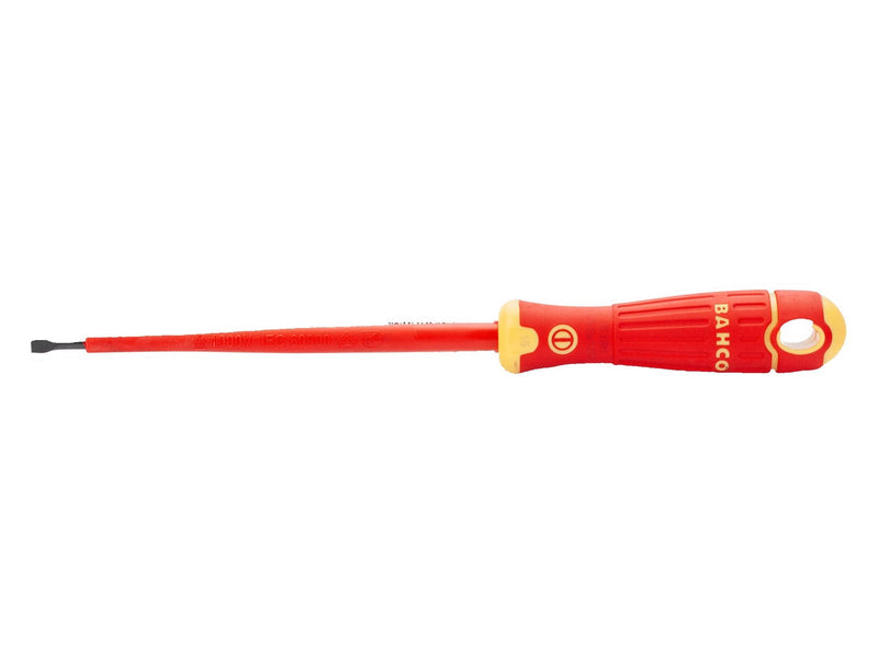 BAHCO insulated slotted screwdriver 0.6x3.5x100mm