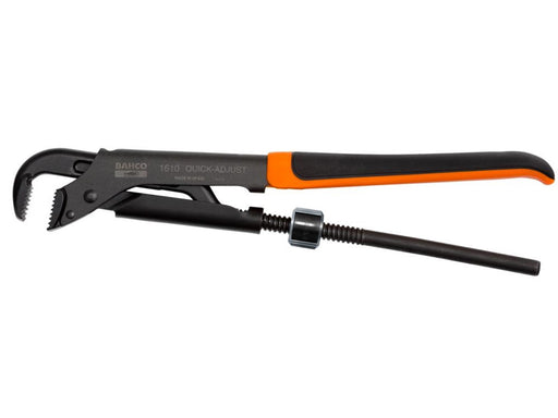 BAHCO pipe wrench quick-adjust 1 1/2