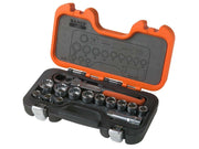 BAHCO socket set 1/2 14 pieces 10-24mm