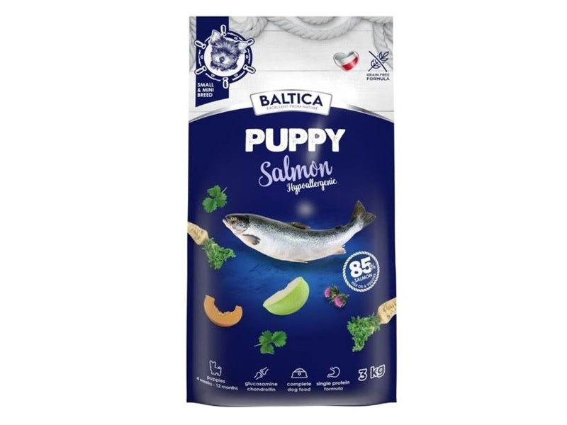 BALTICA Excellent Puppy Salmon Hypoallergenic Small breeds - dry dog food - 3kg