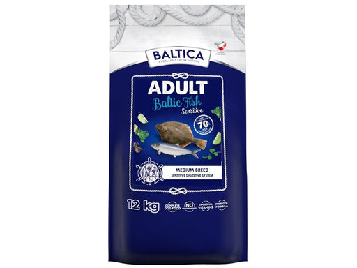 BALTICA Excellent Sensitive Baltic fish Medium breed Mono - dry dog food - 12kg