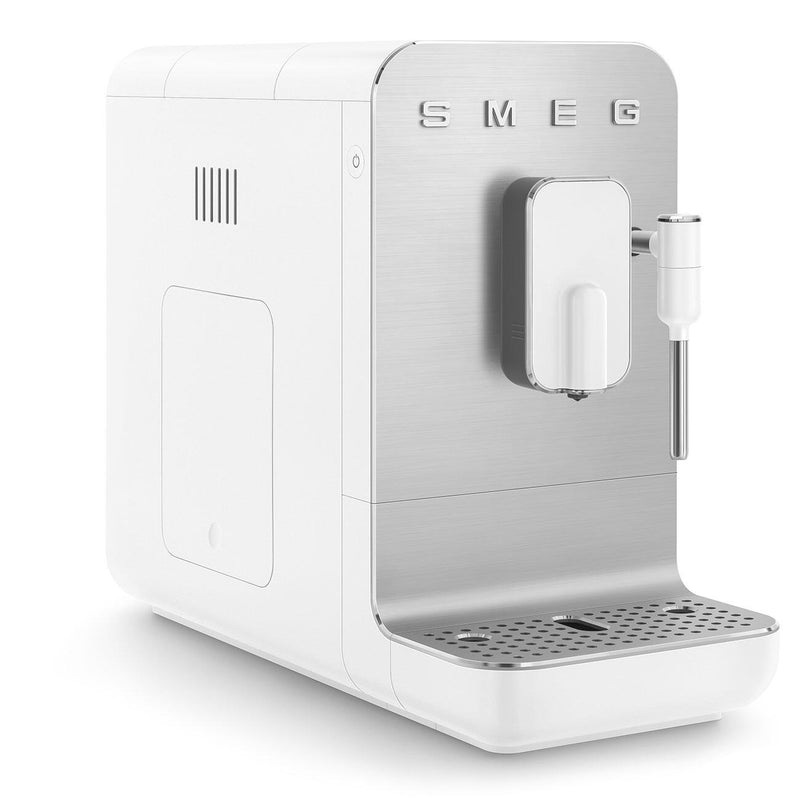 SMEG Kaffeevollautomat mit Dampffunktion 50's Style BCC02WHMEU, weiß