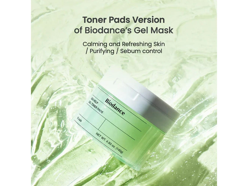 BIODANCE Sea Kelp Gel Toner Pads