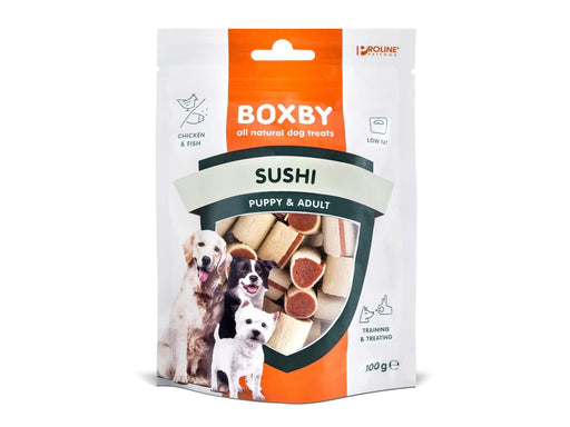 BOXBY Hundeleckerlis Sushi Puppy & Adult 100g