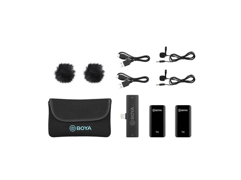 BOYA Wireless Microphone x2 BY-XM6-S4 Lightning *DEMO*