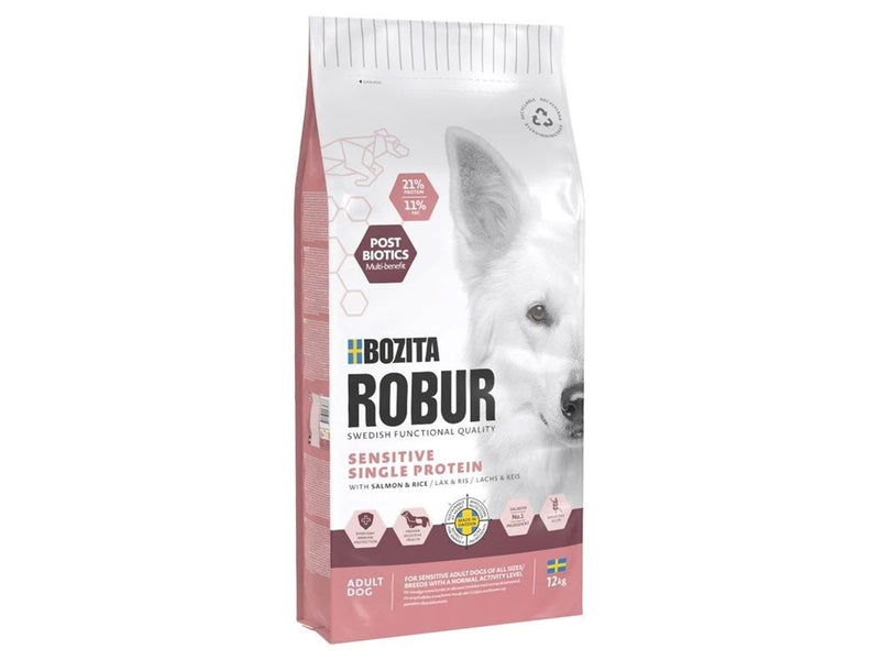 BOZITA Robur Adult Sensitive Single Protein Salmon Mono – dry dog food – 12kg