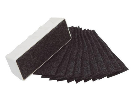 BRIGHTOFFICE Whiteboard eraser refill 10 pcs.