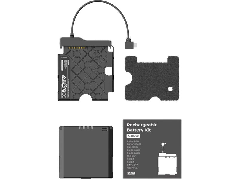 BRINNO APB1000 Rechargeable Battery Kit