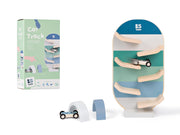 BS Toys Wooden Race Track Set - 3pcs.