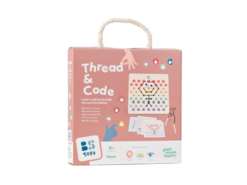 BS Toys Wooden Wire and Code