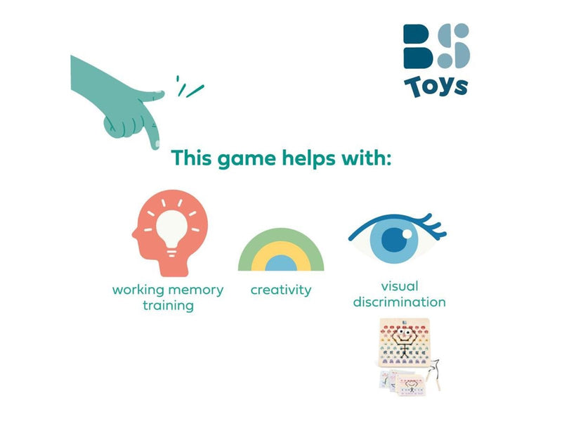 BS Toys Wooden Wire and Code