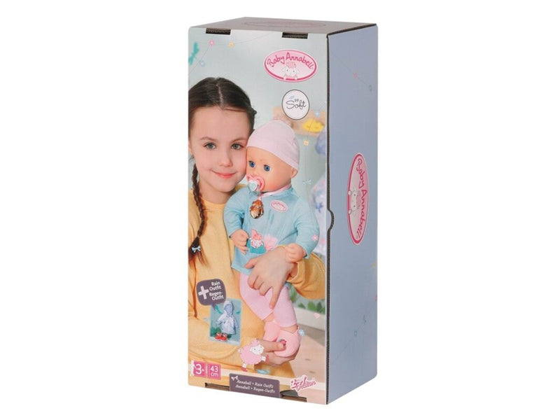 Baby Annabell 43 cm - Mit Regen-Set