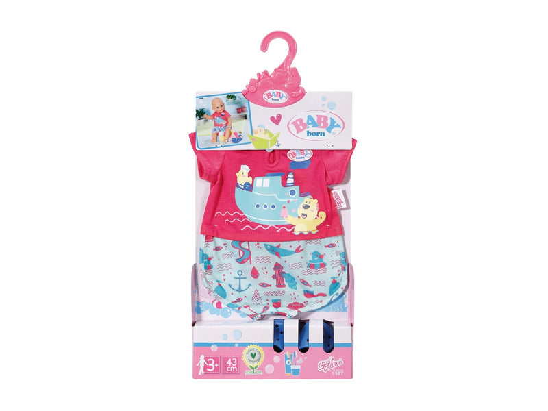 Baby Born Bath Pyjamas und Clogs 43cm