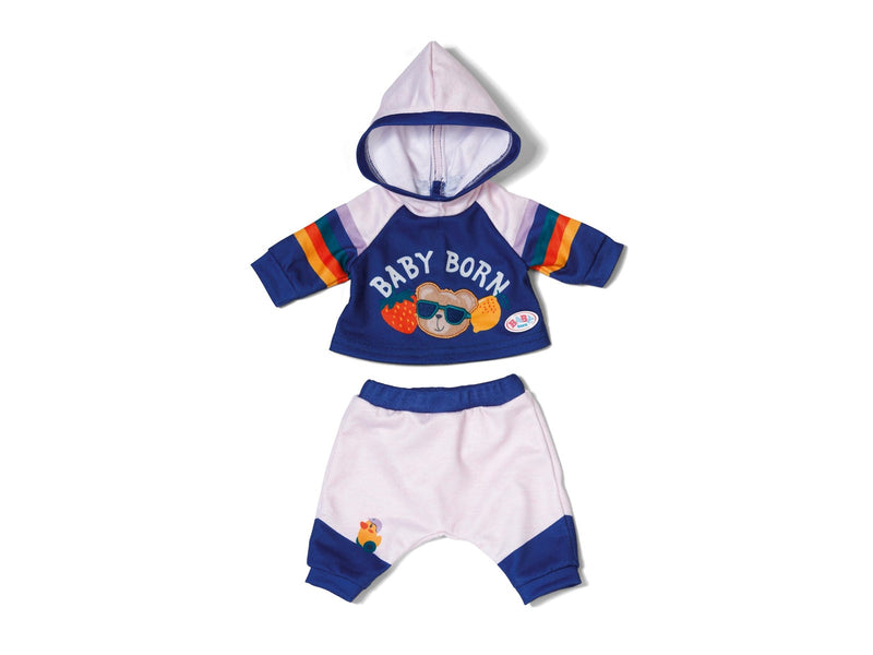 Baby Born Jogging Suit Navy 43cm