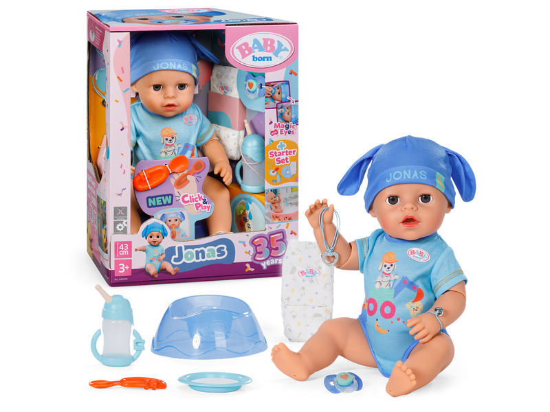 Baby Born Jonas Click & Play 43cm