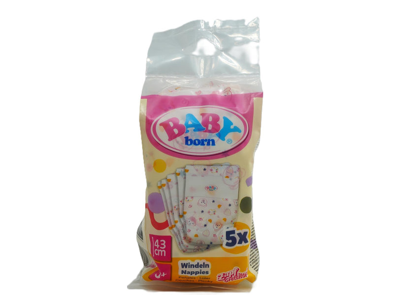 Baby Born Nappies 5 pack