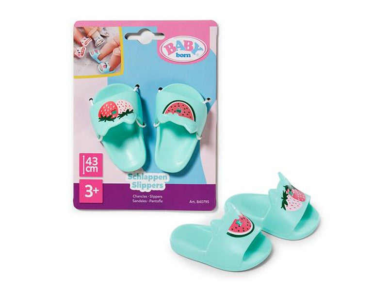 Baby Born Slippers 3 assorted 43cm