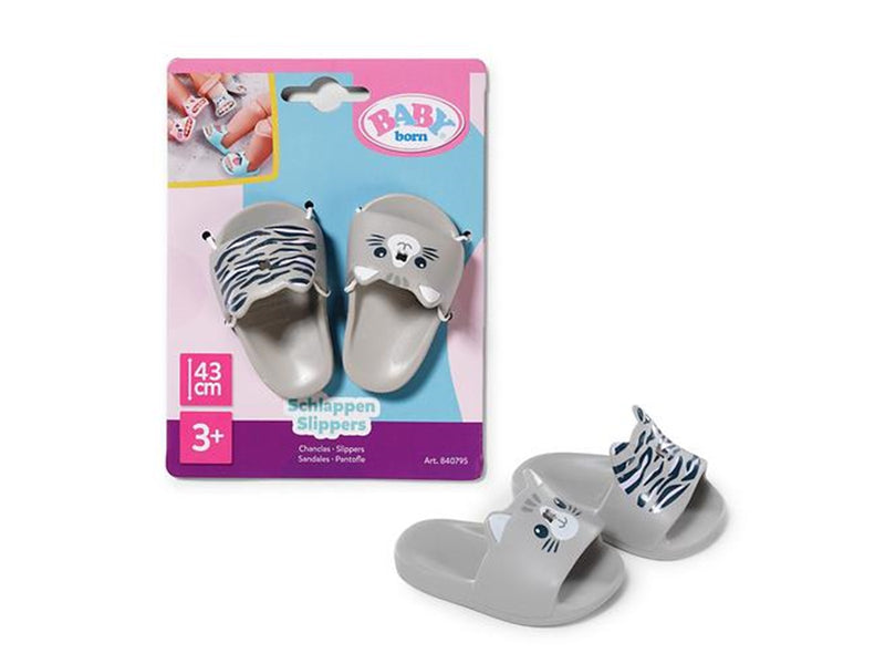 Baby Born Slippers 3 assorted 43cm