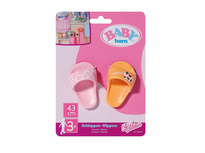 Baby Born Slippers 43cm assorted