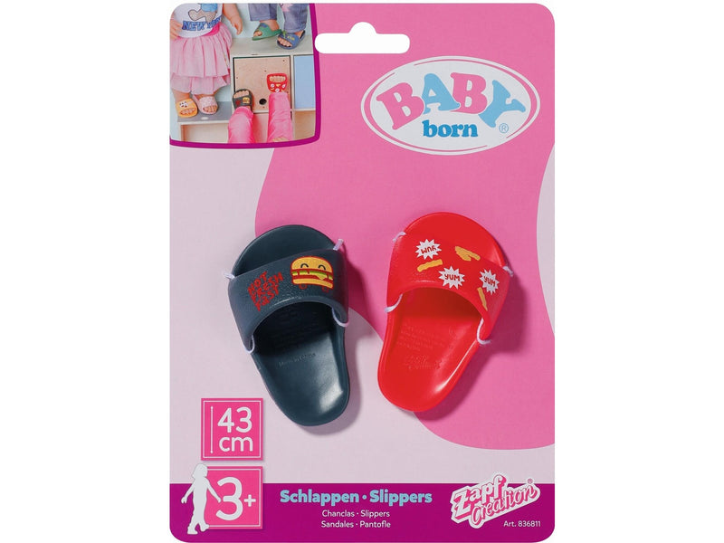 Baby Born Slippers 43cm assorted