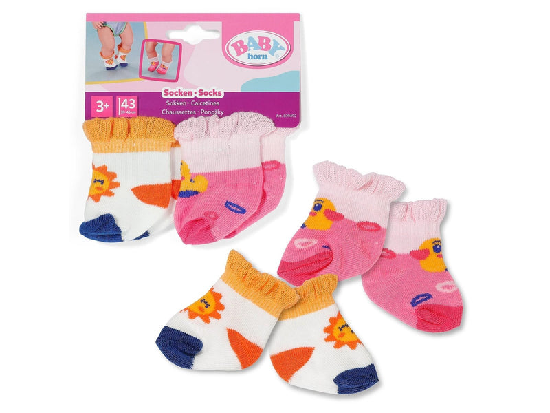 Baby Born Socks 2 assorted 43cm