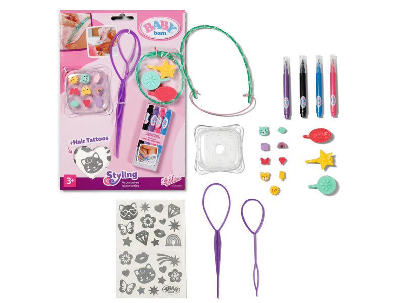 Baby Born Styling Marker & Accessories