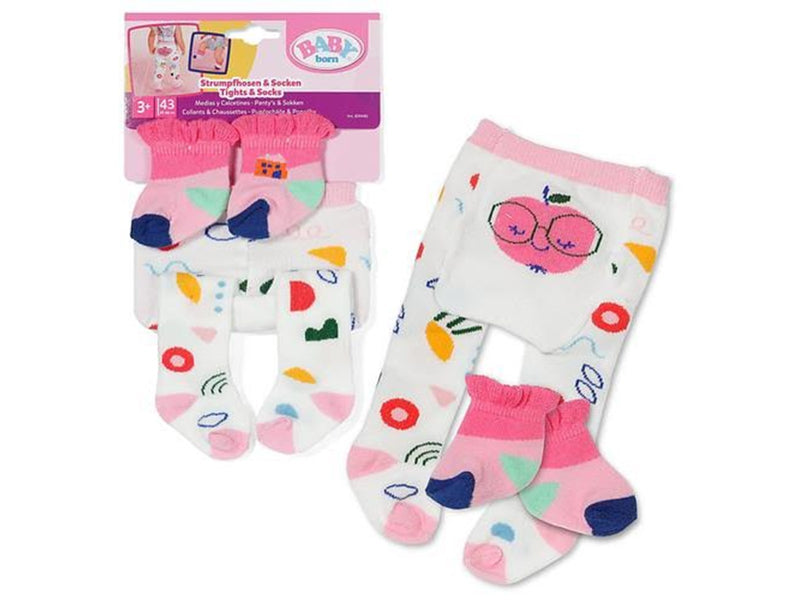 Baby Born Tights & Socks 2 assorted 43cm