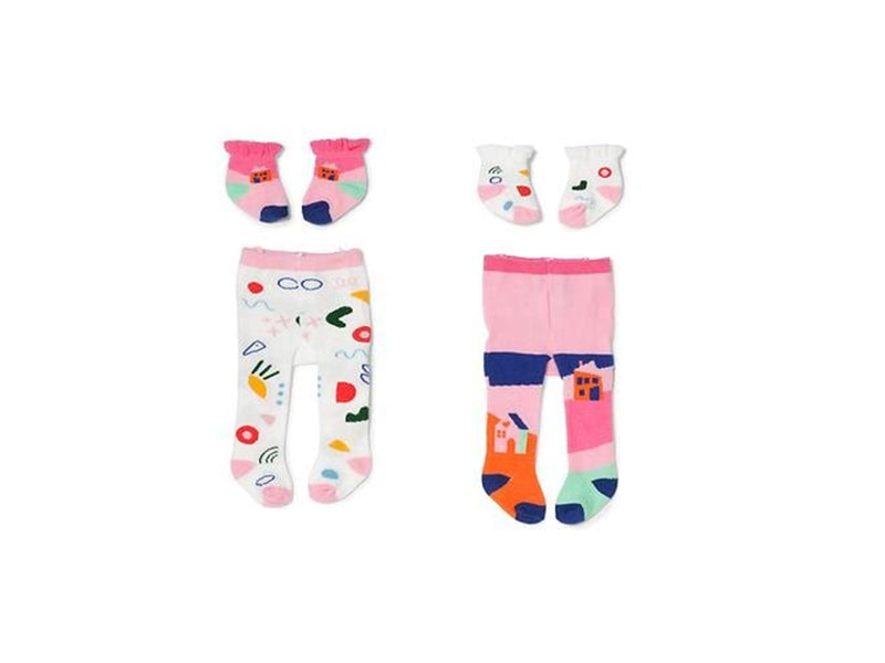 Baby Born Tights & Socks 2 assorted 43cm