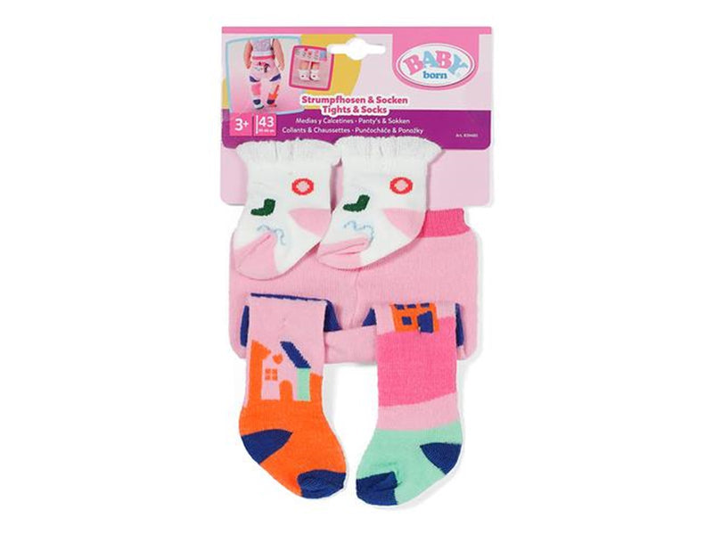 Baby Born Tights & Socks 2 assorted 43cm