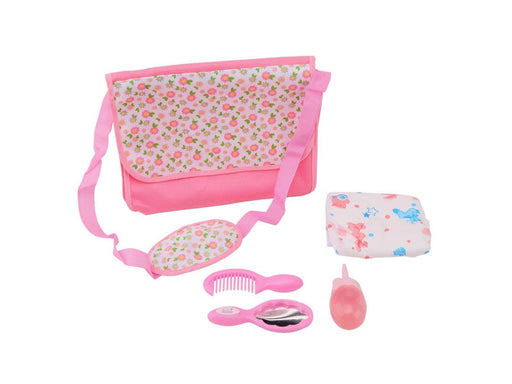 Baby Rose Diaper Carrier Bag with Accessories
