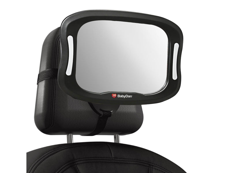 BabyDan Car Seat Mirror with LED Light