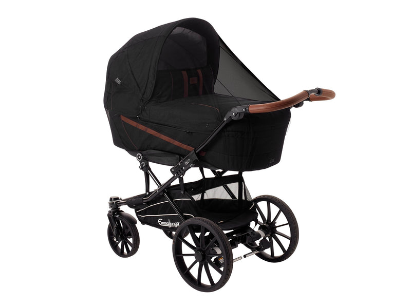 BabyDan Deluxe Mosquito Net for Pram Black