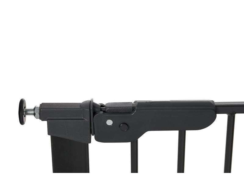 BabyDan Premier Safety Gate with 3 Extensions Black 92.5-99.8 cm