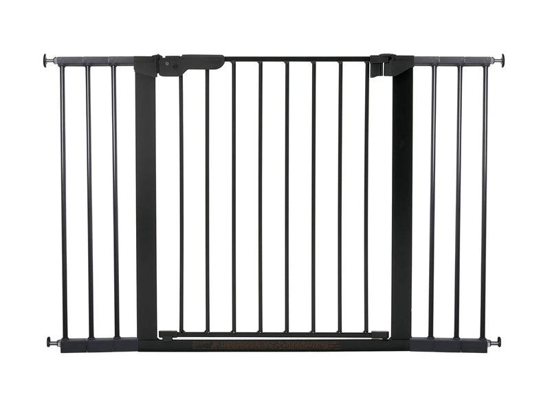 BabyDan Premier Safety Gate with 6 Extensions Black 112-119.3 cm