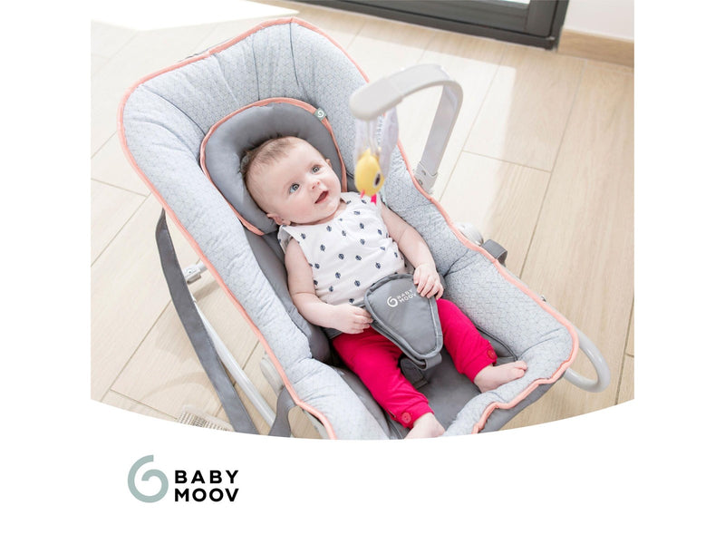 Babymoov Bubble bouncer Graphik peach