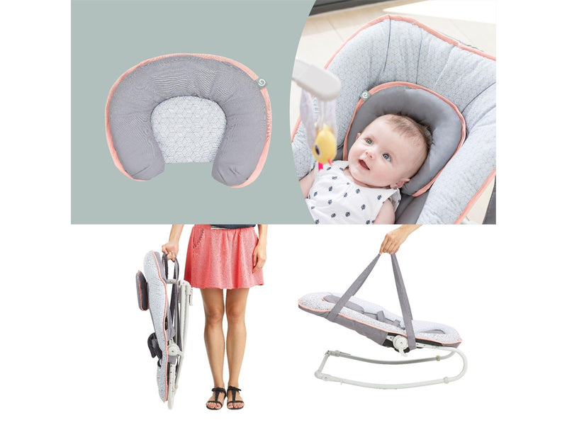 Babymoov Bubble bouncer Graphik peach