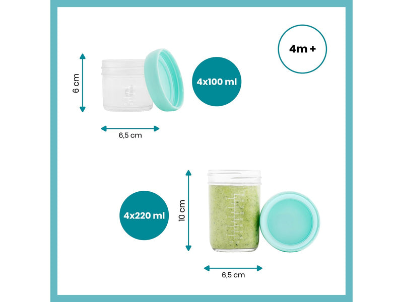 Babymoov Glass Babybols - Multi Set
