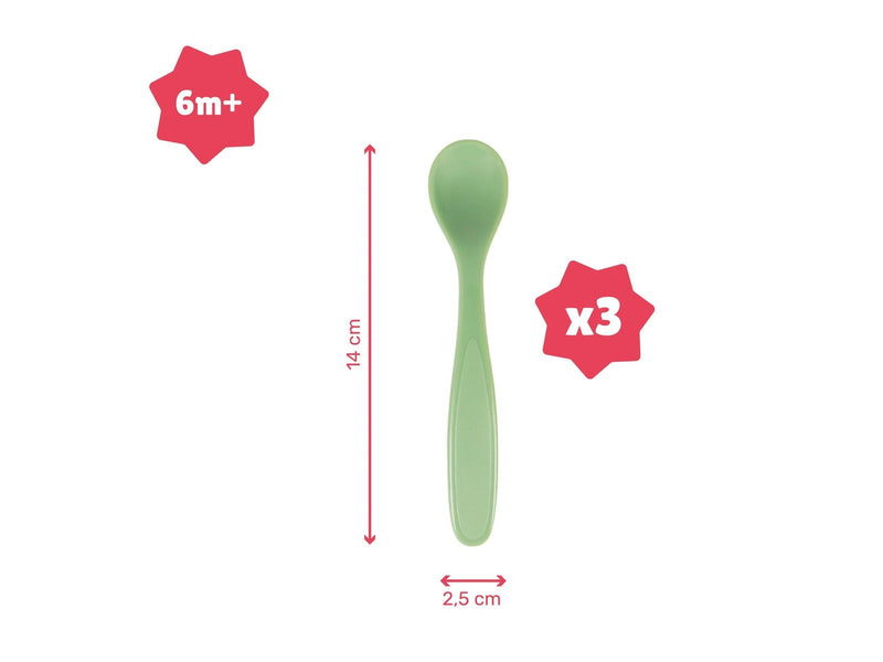 Badabulle Soft Spoons x3