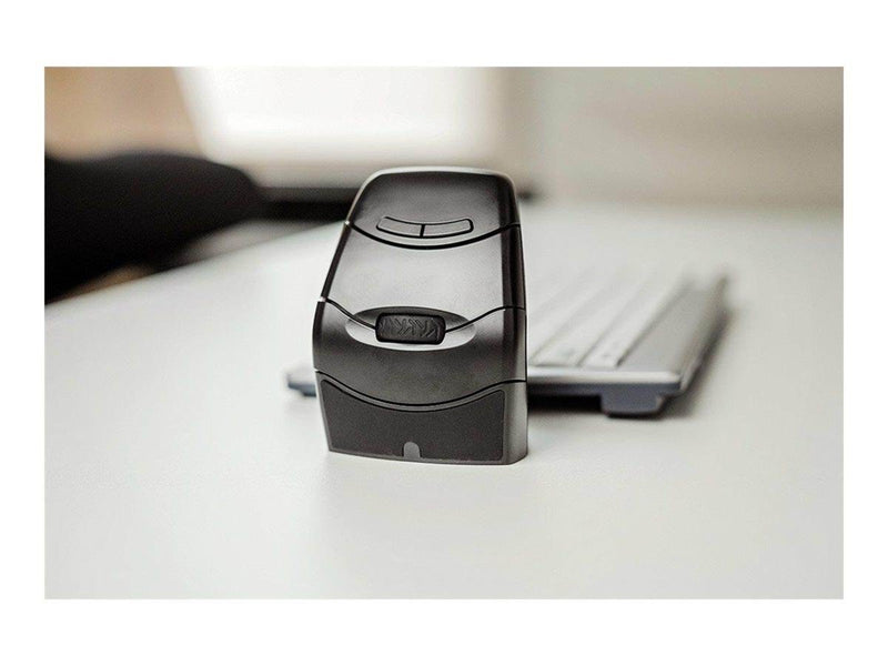 Bakker Elkhuizen DXT 3 Precision - vertical mouse - 2.4 GHz USB-C - black - Vertical mouse (Schwarz)