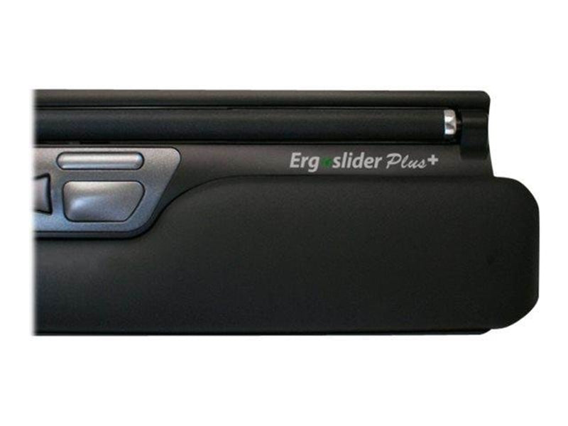 Bakker Elkhuizen ErgoSlider Plus - central pointing device - universal - USB - black dark grey yellow - Zentrales Zeigegerät (Grau)