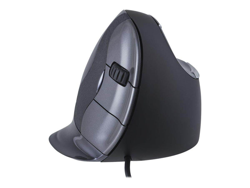 Bakker Elkhuizen Evoluent D - mouse - USB - Vertical mouse (Grau)