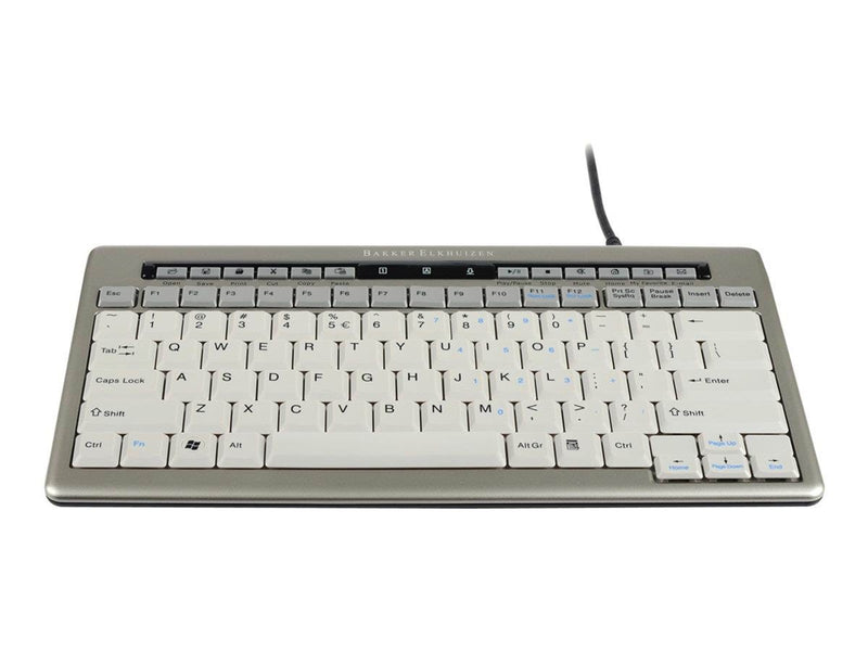 Bakker Elkhuizen S-board 840 - keyboard - US - Tastatur - Englisch (US)
