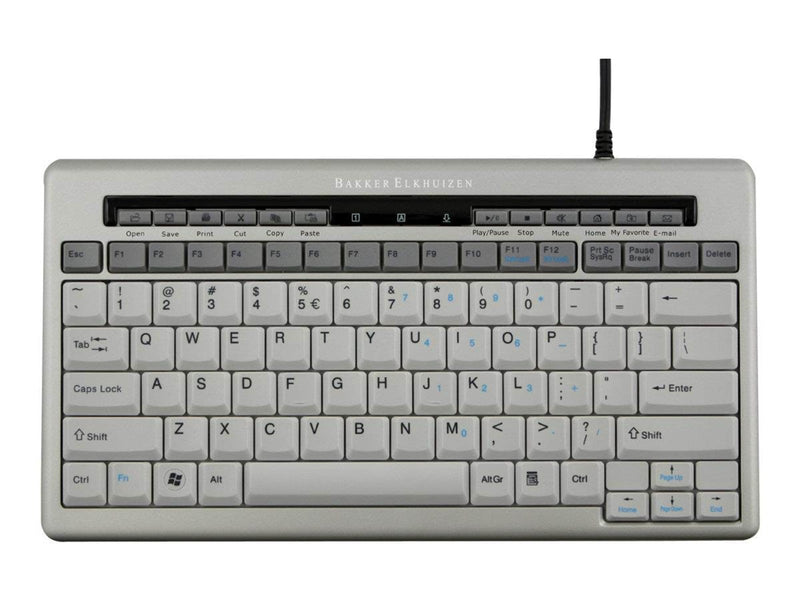 Bakker Elkhuizen S-board 840 - keyboard - US - Tastatur - Englisch (US)