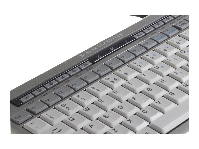 Bakker Elkhuizen S-board 840 - keyboard - US - Tastatur - Englisch (US)