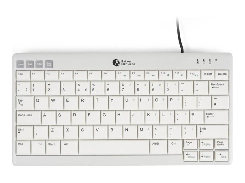 Bakker Elkhuizen UltraBoard 950 V2 - Tastatur - Englisch (UK) - Grau