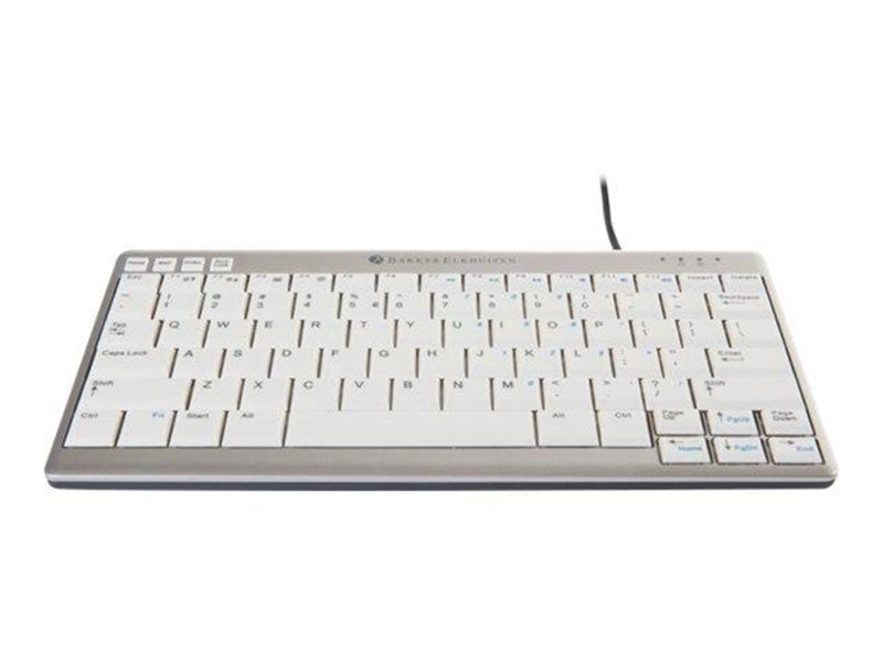 Bakker Elkhuizen UltraBoard 950 - keyboard - US / European - Tastatur - Englisch - Silber